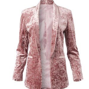 Venus Crushed Velvet Blazer